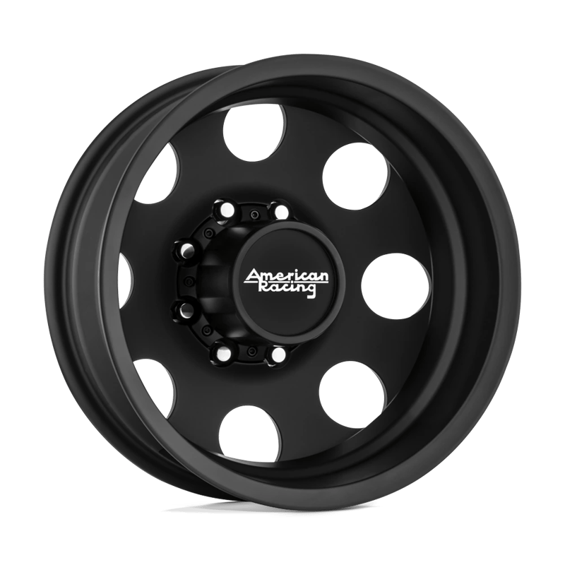 American Racing AR204 16X6 8X6.5 S-BLK -134MM