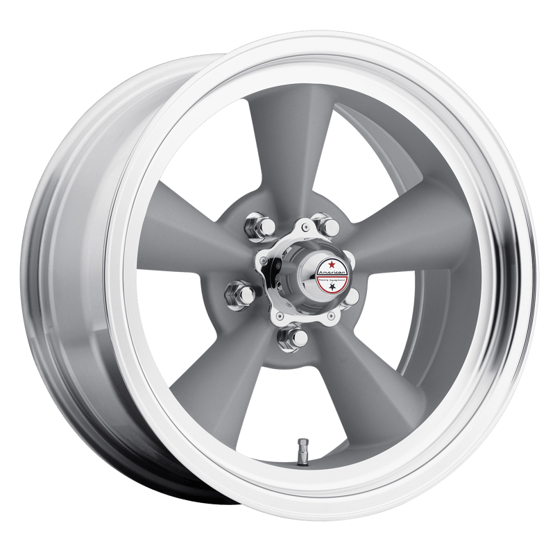 American Racing Vintage VN309 TT-O 15X7 5X5.5 VN-SLV/POL 3.75BS