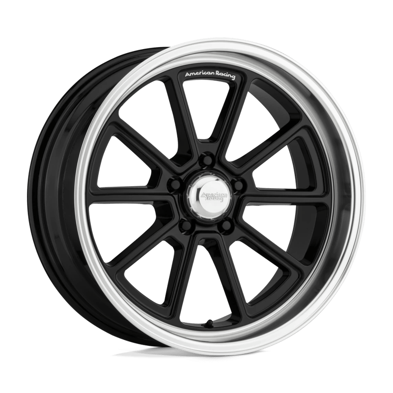 American Racing Vintage VN510 18X10 5X4.75 G-BLK DIA LP 12MM
